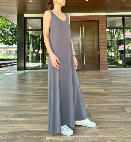 Laker Linen Tassle Pants Set in Beige