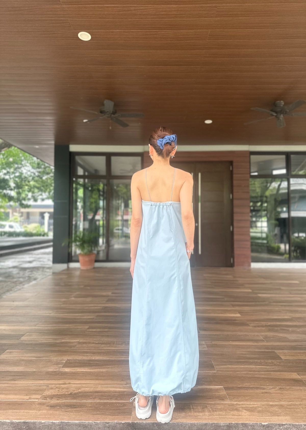 Kithe Spag Dress in Blue