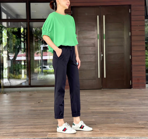 Colette Wide Leg Pants in White