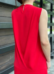 Donoma Dress in Red