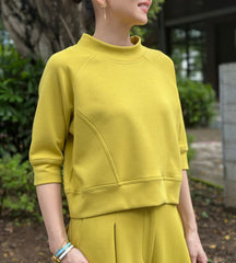 Anniston Crop in Yellow