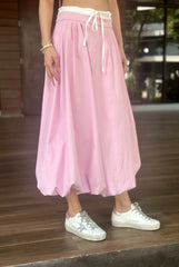 Yelena Bubble Skirt in Pink