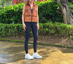 Quimby Vest in Brown