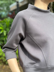 Anniston Crop in Grey