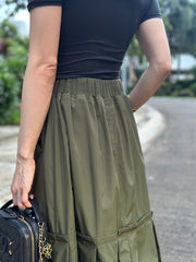 Gala Skirt in Olive