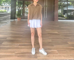 Adeeba Top in Brown
