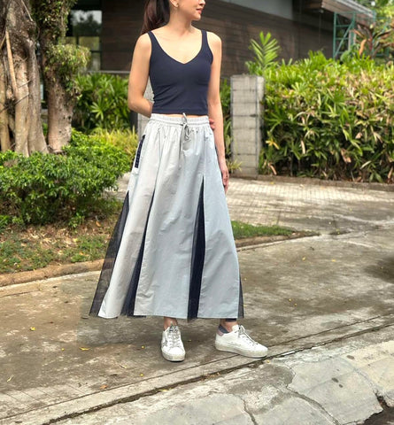 Vallery Flared Pants in Beige