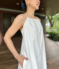 Kithe Spag Dress in White