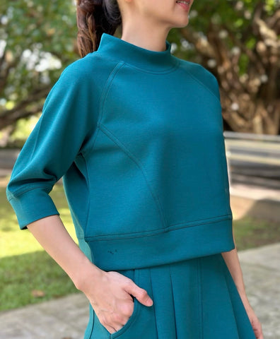 Anniston Crop in Mustard