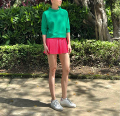 Anniston Crop in Green