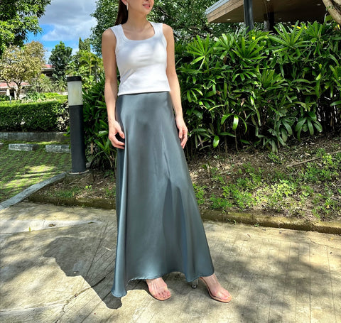 Dorika Skirt in Grey