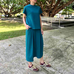 Jiang Tee in Teal