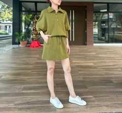 Gentle Skirt in Olive