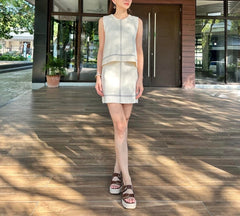 Casiane Skirt in White