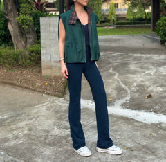 Marian Harrington Vest in Green