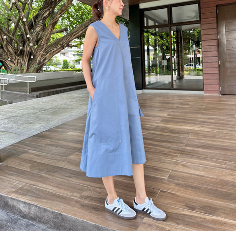 Donoma Dress in Blue