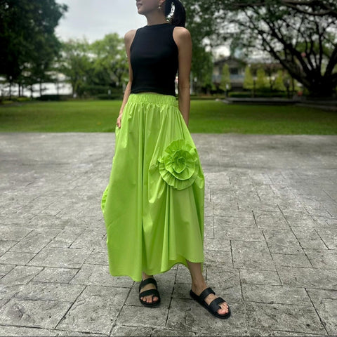 Laurel Skirt in Camel