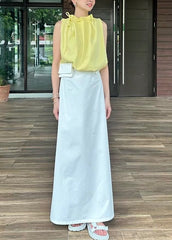 Nova Skirt w/ Belt Bag in White