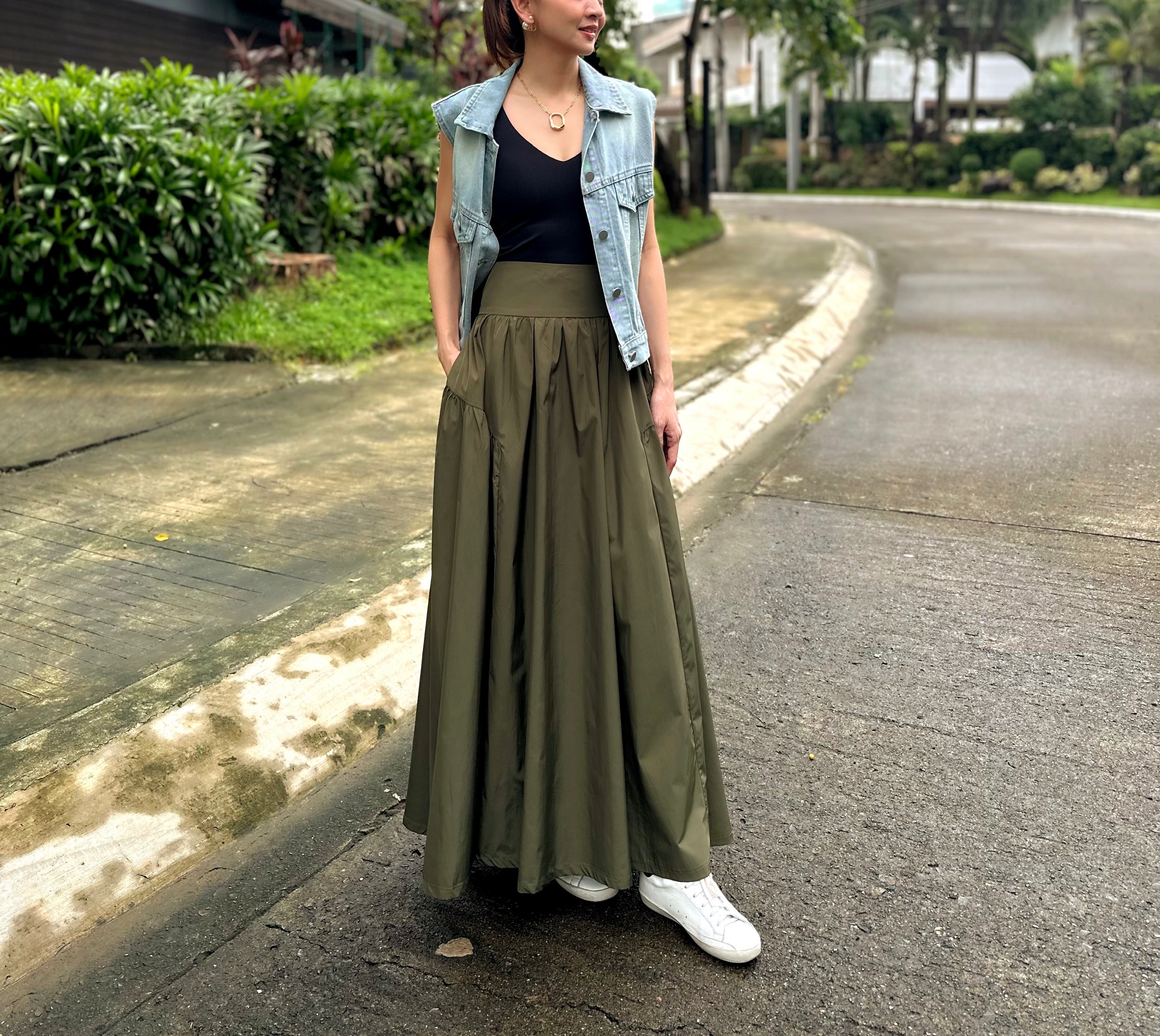 Pleated Skirt Buy Skirts Online Malaysia Zalora Buy Maxi Skirts