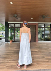 Kithe Spag Dress in White