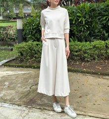 Anniston Crop in Cream