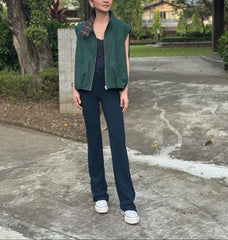 Marian Harrington Vest in Green