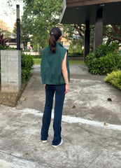 Marian Harrington Vest in Green