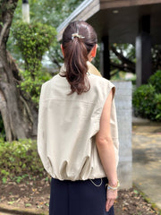 Marian Harrington Vest in Khaki