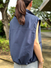 Marian Harrington Vest in Navy