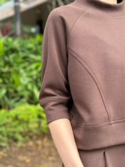 Anniston Crop in Brown