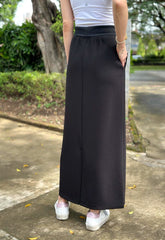 Yen Lounge Skirt in Black