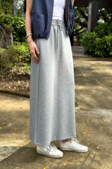 Yen Lounge Skirt in Gray