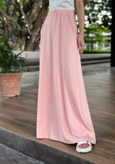 Mina Wide Skirt in Pink (COTTON)