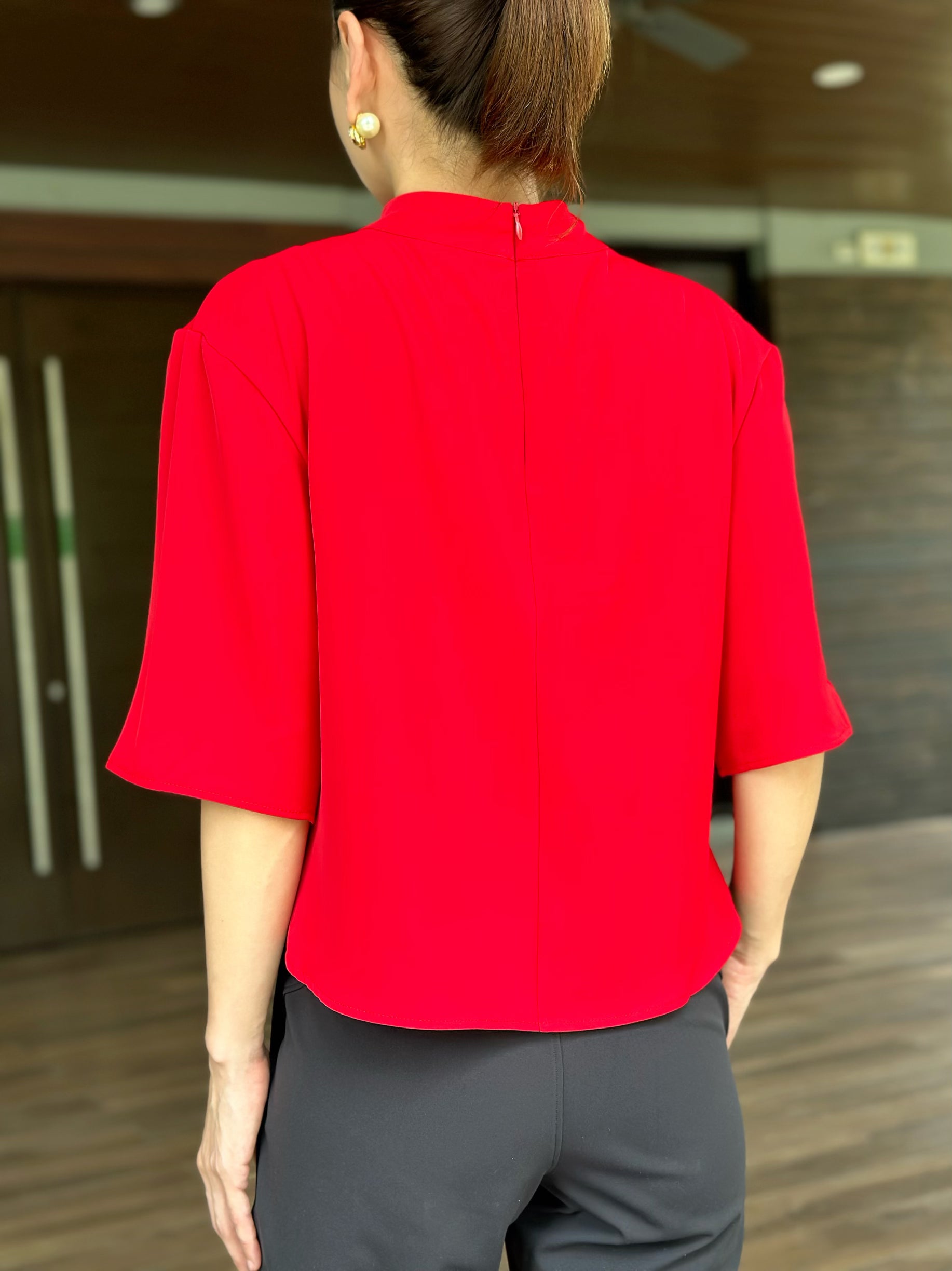 Agata Top in Red