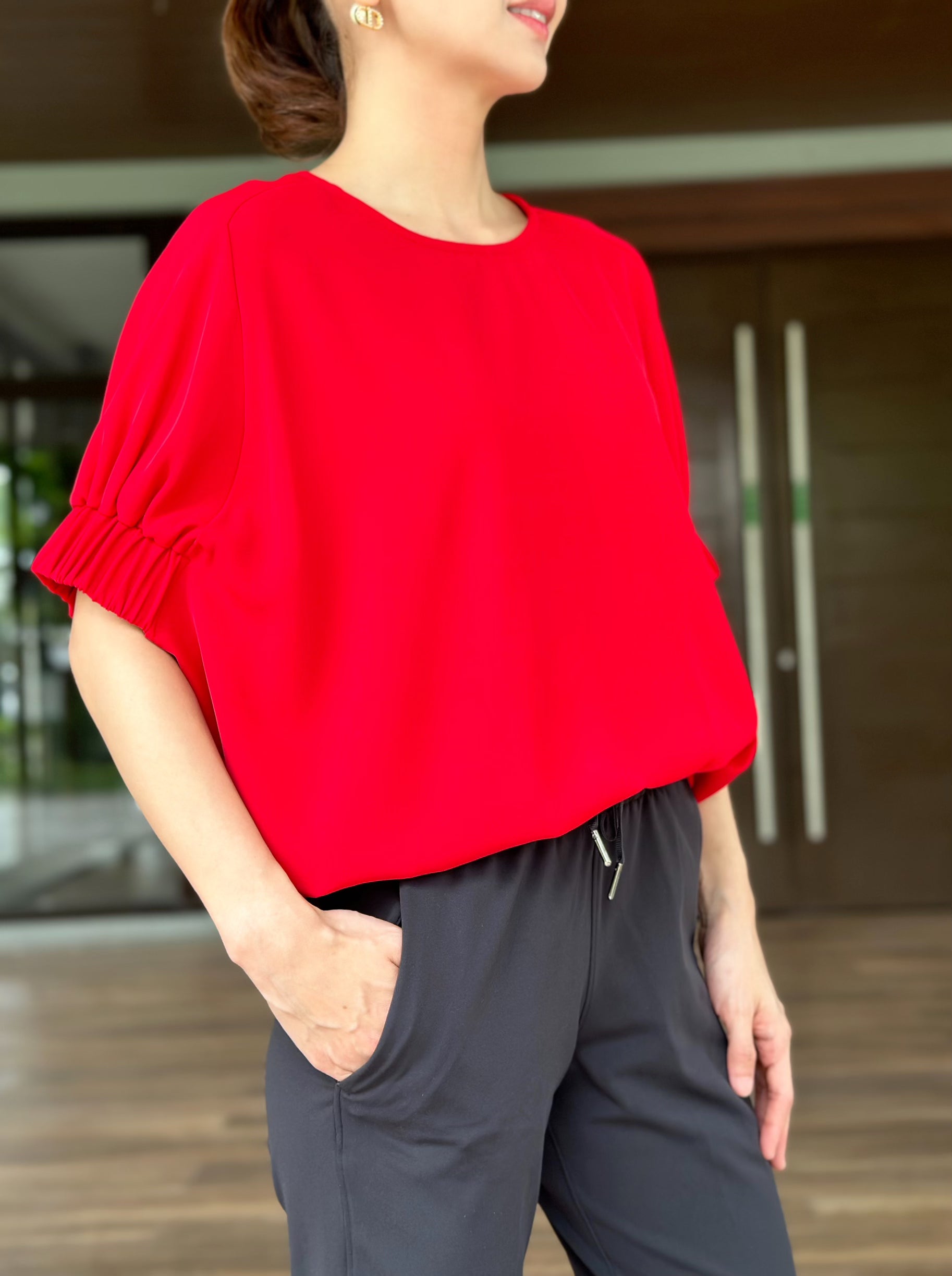 Dreama Top in Red