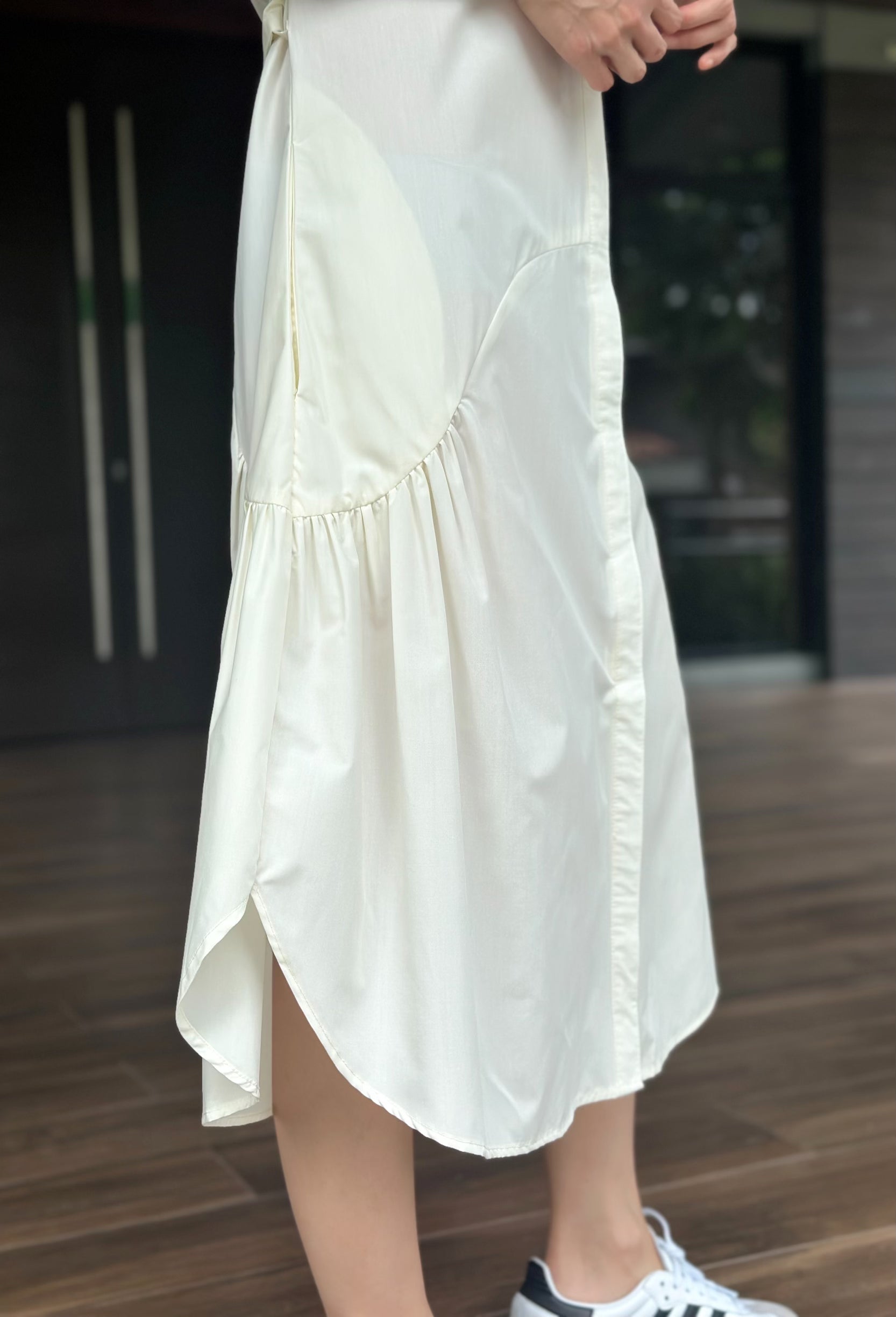 Flavie Dress in White