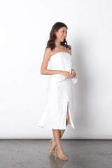 Deifilia Dress in White