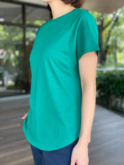 Drea Top in Emerald