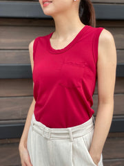 Allure S/L Top in Red