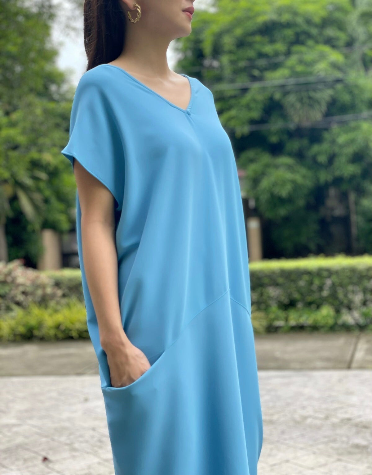 Desiree Dress in Sky Blue