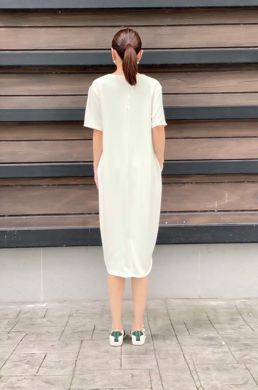 Mila Dress in White