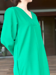 Fleurine Dress in Green